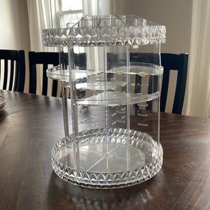Acrylic Spinning Makeup Tray